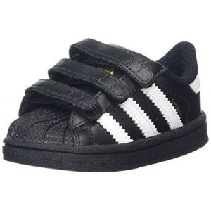 Adidas Superstar, Sneakers Basses Mixte bébé, Noir (Core Black/Footwear White), 26 EU