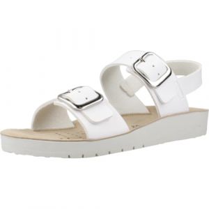 Geox J Sandal Costarei Gi, Blanc, 33 EU