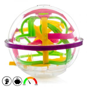 Dam Maze ball d&eacute;fi labyrinthe 3d pour pi&egrave;ces, avec 100 points de contr&ocirc;le