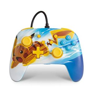 PowerA Pokémon Manette filaire amélioré pour Nintendo Switch Pikachu Charge