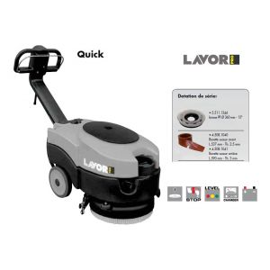 Image de Lavor Pro - Autolaveuse compacte 460 mm 370W 1260 m&sup2;/h - Quick 36E