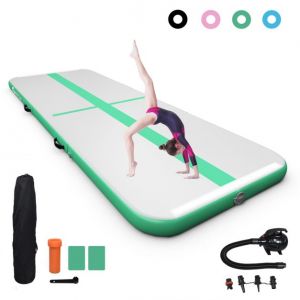 Coast Gymmat avec compresseur - Intérieur et extérieur - 450 x 100 x 15 cm - Vert