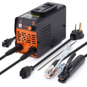 VEVOR Soudeuse à Bâton, 160 A, Poste à Souder ARC/Lift TIG avec Grand Écran LED, Machine de Soudage à Bâton Portable 2-en-1, Démarrage à Chaud, Antiadhésif, VRD, Machine à Souder ARC MMA pour Soudage