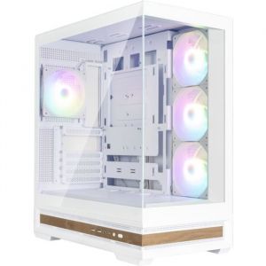 Zalman Tech Co. Ltd. Boîtier P40 Namu ATX 4xvent 120 mm Argb 2xusb 3.0 Blanc sans source