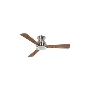 Casafan Ventilateur de Plafond Eco Pallas 116cm Chrome Noyer Chene - 311671