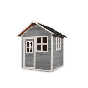 Image de Exit Toys Maisonnette en bois Loft 100 - gris