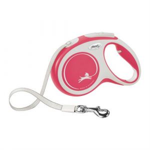 Flexi Laisse pour Chien Fle i NEW COMFORT 8 m Taille L Rouge