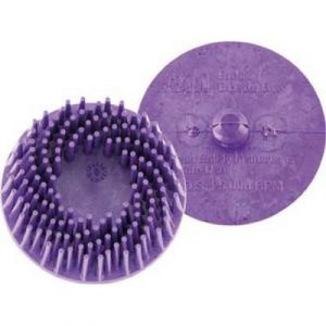 3M Roloc (TM)-Bristle Disc Ø 50,8 mm 25000 tr/mn, Cubitron (TM) RD-ZB, Grain : 120, Couleur blanc