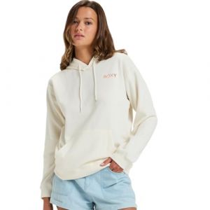 Roxy Pull en Polaire SATURDAZE Hoodie Blanc L