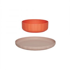 Assiette mini et bol enfant OYOY Living Design