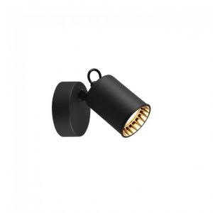 Trio Pago Spotlight 1 Spot Spot Plafonnier Gu10 Couleur Métal Noir Mat 803500132 LIGHTING