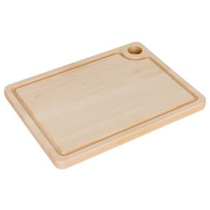 Somagic Planche à découper en bois 40 x 40 x 3 cm