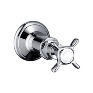 Axor Montreux Set de finition pour robinet d'arrêt à encastrer 1/2"" et 3/4"" (16871000)