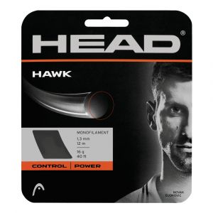 Head Racket Hawk 12 M 1.20 mm Grey - Grey - Taille 1.20 mm