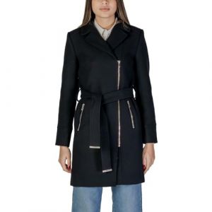 Morgan 242-GELICE Manteau, Noir, 34 Femme