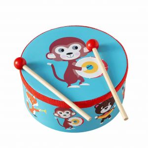 Tambour avec baguettes Rex London Animal Band