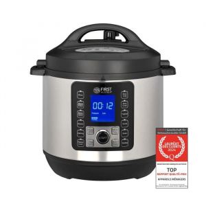 Multicuiseur - TZS FIRST AUSTRIA - 6L - 1000W - Acier Inox - 12 Programmes Automatiques