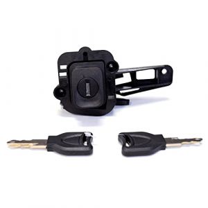 Serrure Complète de Coffre Arrière Bouton Poussoir avec Barillet et 2 Clés compatible Clio 2 OEM : 7701471225 256516