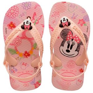 Havaianas Mixte bébé Baby Disney Classics II Sandale, Pink, 19