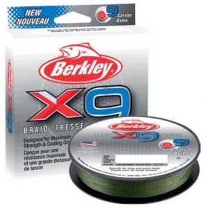 Berkley X9 300 M 0.100 mm Fluor Green