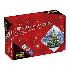 Image de Idena Guirlande lumineuse led d`extérieur 200 led multicolores - 8325068