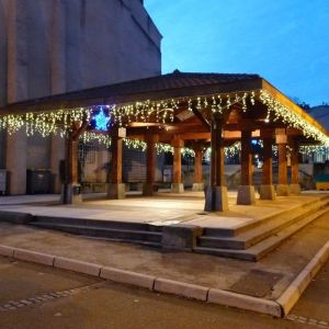 Millumine Guirlande Pro Stalactite 20m 720 Leds Blanc Chaud Et Flashs