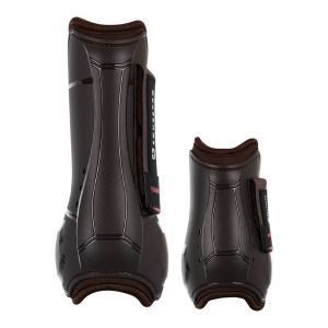 Guêtres pour cheval fermées et protège-boulets en TPu et néoprène Equestro