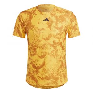 Adidas VETEMENTS POUR HOMME Tennis Paris Freelift Gold Bronze T Shirt