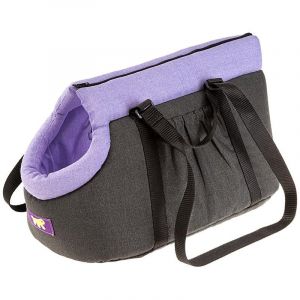 Ferplast Borsello Sac de transport pour chiens et chats. Variante 60 - Mesures: 48 x 26 x h 26 cm - Lilac - Lilac