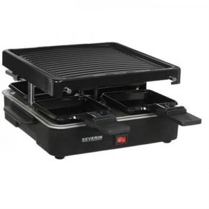 Image de Appareil a Raclette SEVERIN Gril 4 personnes compacte facile a ranger idéal pour les pe