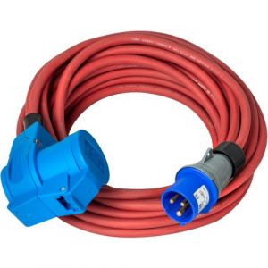 Brennenstuhl Rallonge électrique/Prolongateur électrique Solutions Outdoor pour Camping-Cars, caravanes, Bateaux, commerces ambulants (15m H07RN-F 3G1,5, en extérieur), fabriquée en France