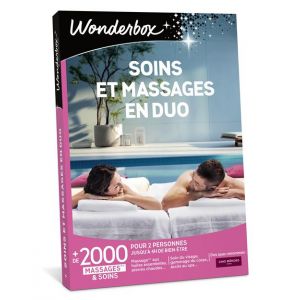 Wonderbox Soins Et Massages En Duo - Coffret Cadeau - Idée Cadeau Relaxation