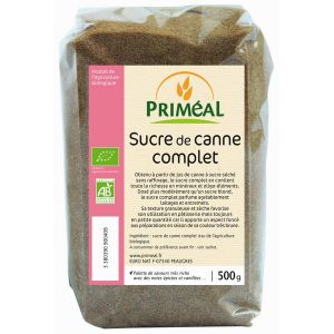 Image de Priméal Sucre de Canne Complet 500g