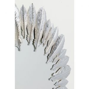 Image de Kare Design Miroir plumes argentées 49cm