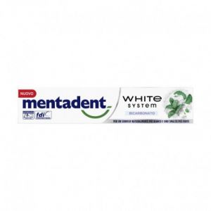 Mentadent Dentifrice White System Bicarbonate 75 Ml