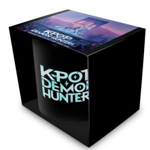 Wtt Mug de KPop Demon Hunters - KPop Logo - pour Unisexe - noir