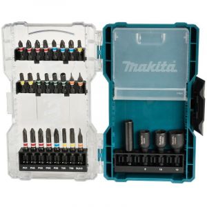 Makita Coffret vissage 28 pi&egrave;ces - E-07048