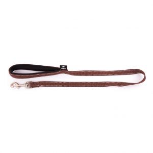 Martin Sellier Laisse marron 15mm-100cm neo+