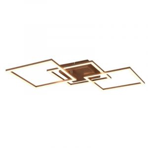 Reality Leuchten Reality LED Plafonnier Trail R64493165, Métal Café, avec LED 31 Watt