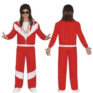 D&eacute;guisement surv&ecirc;tement rouge adulte - m - rouge - g&eacute;n&eacute;rique 80276