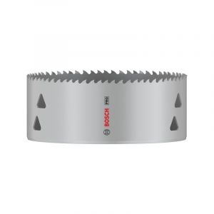 Image de Bosch Scie tr&eacute;pan pro multi materiel &agrave; visser 1 pi&egrave;ce(s) acier, aluminium / m&eacute;taux non-ferreux, bois, inox, plastique scie tr&eacute;pan pro viss&eacute;e multi &oslash;127mm 1