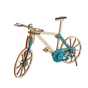 Dam Casse-t&ecirc;te 3d en bois. Design de v&eacute;lo. 27 pi&egrave;ces.