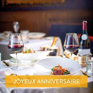 Smartbox D&icirc;ner d'anniversaire gastronomique en France avec vin compris - Coffret Cadeau Gastronomie Multicolore