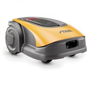 Stiga Robot tondeuse électrique sans fil brushless 230V batterie au lithium 2,5Ah 18cm G 600