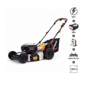 Daewoo Tondeuse sans fil 62V, lame 56 cm, batterie 8Ah et chargeur - DALLM62-22SP-K1