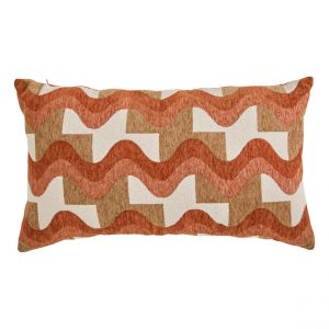 Atmosphera Coussin Floe ambre 58x38cm créateur d'intérieur