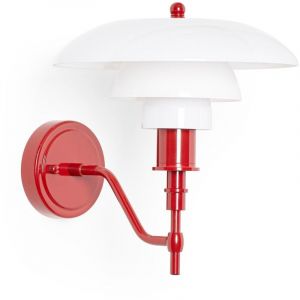 Barcelona led Lampe murale design "Marshal" - E27 - Rouge