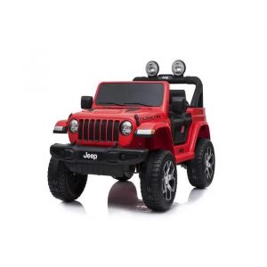 Qplay Voiture Électrique Jeep Wrangler 12V Rouge