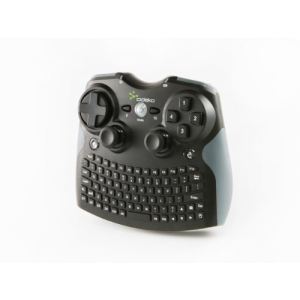 Image de Cideko Basic Air Keyboard Conqueror (AK10) - Mini clavier souris manette sans fil compatible PC/PS3