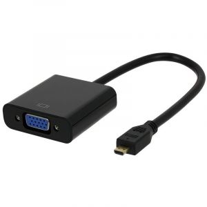 Adaptateur Micro HDMI vers VGA - FUJIONKYO - 424615